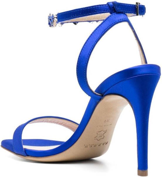 P.A.R.O.S.H. Vashoe rhinestone-embellished sandals Blue