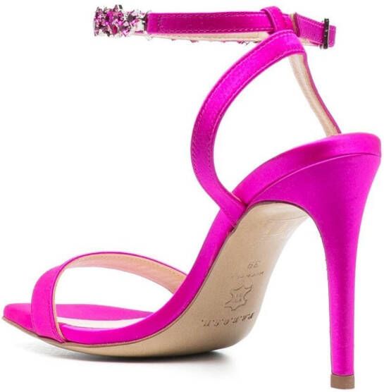 P.A.R.O.S.H. Vashoe rhinestone-embellished sandals Pink