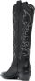 P.A.R.O.S.H. Western 60mm leather knee-high boots Black - Thumbnail 3