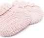 Patachou tricot-knit booties Pink - Thumbnail 2