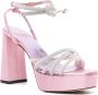 Patou x Bettina Vermillon Babsy 110mm sandals Pink - Thumbnail 2