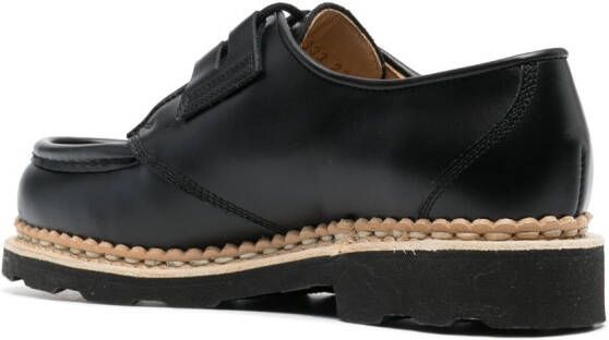 Patou x Paraboot lace-up leather shoes Black