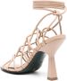 Patrizia Pepe 100mm lace-up sandals Neutrals - Thumbnail 3