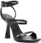 Patrizia Pepe 100mm leather sandals Black - Thumbnail 2