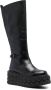 Patrizia Pepe 80mm logo-embossed sole boots Black - Thumbnail 2