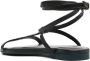 Patrizia Pepe ankle-strap flat sandals Black - Thumbnail 3