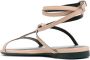 Patrizia Pepe ankle-strap flat sandals Neutrals - Thumbnail 3