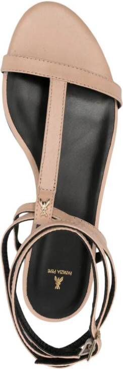 Patrizia Pepe ankle-strap flat sandals Neutrals