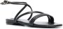 Patrizia Pepe buckle-fastened leather sandals Black - Thumbnail 2