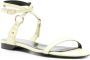 Patrizia Pepe buckle-fastening leather sandals Green - Thumbnail 2