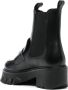 Patrizia Pepe logo-plaque leather boots Black - Thumbnail 3