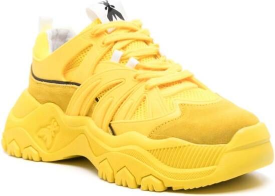 Patrizia Pepe Running low-top sneakers Yellow