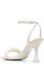 Patrizia Pepe Square Monochrome 100mm sandals White - Thumbnail 3