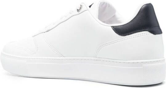 Paul & Shark Balena Bball lace-up sneakers White