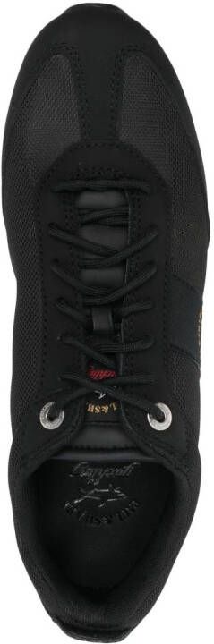 Paul & Shark embroidered-logo low-top sneakers Black