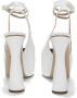 Paul Andrew Levitate 130mm patent leather pumps White - Thumbnail 3