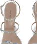 Paul Andrew Slinky 125mm iridescent platform sandals Silver - Thumbnail 2