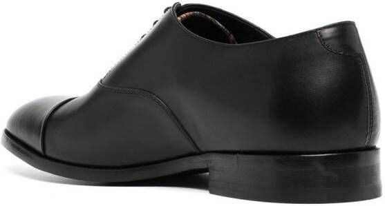 Paul Smith almond-toe lace-up shoes Black