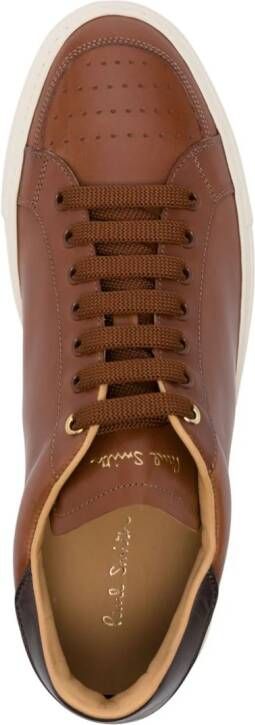 Paul Smith Banf leather sneakers Brown