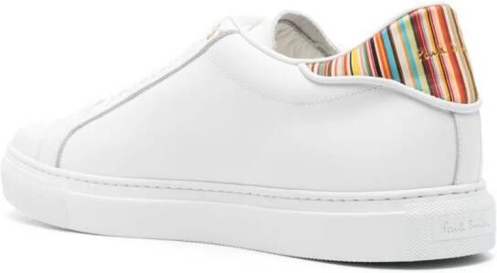 Paul Smith Beck signature-stripe leather sneakers White