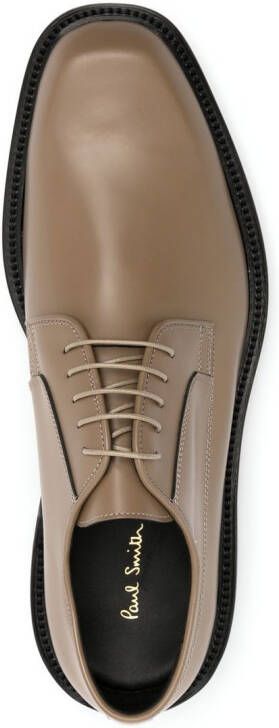 Paul Smith chunky-sole lace-up derby shoes Brown
