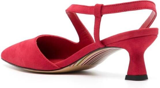 Paul Smith Cloudy 55mm slingback pumps Red