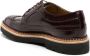 Paul Smith Count leather brogue shoes Purple - Thumbnail 3