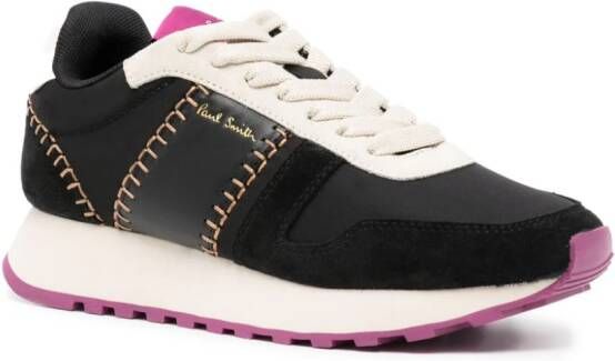 Paul Smith Eighties colour-blocked sneakers Black