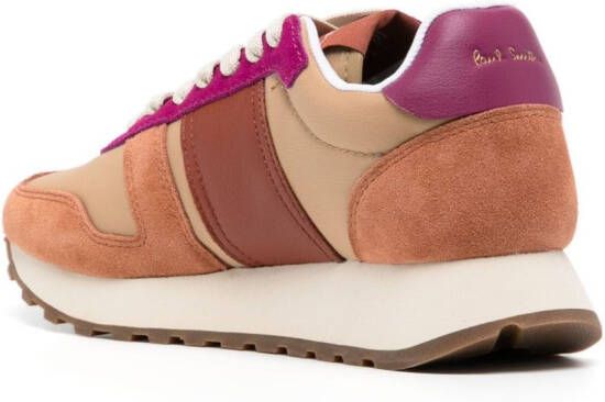 Paul Smith Eighties colour-blocked sneakers Brown
