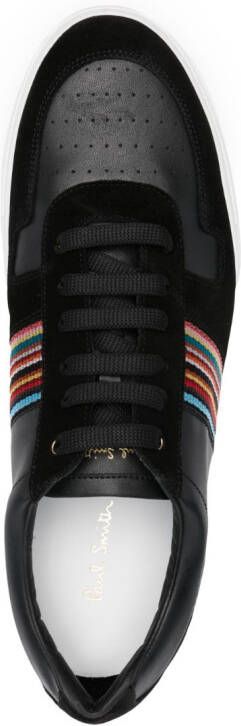 Paul Smith Fermi leather low-top sneakers Black