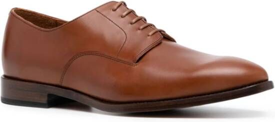 Paul Smith Fes leather Derby shoes Brown