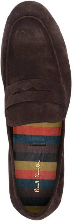 Paul Smith Figaro suede loafers Brown
