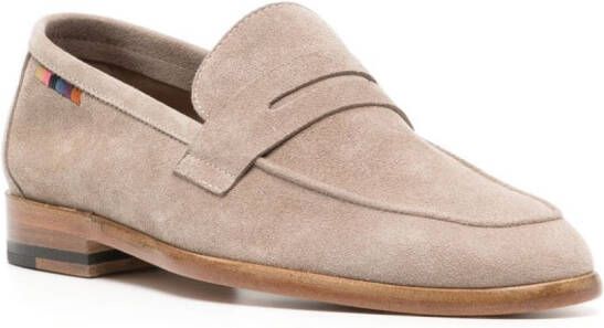 Paul Smith Figaro suede loafers Neutrals
