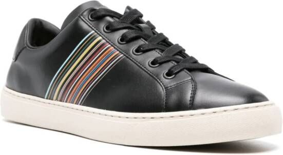 Paul Smith Hansen leather sneakers Black