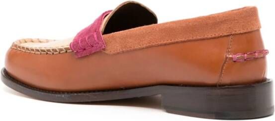 Paul Smith Laida colour-block loafers Neutrals