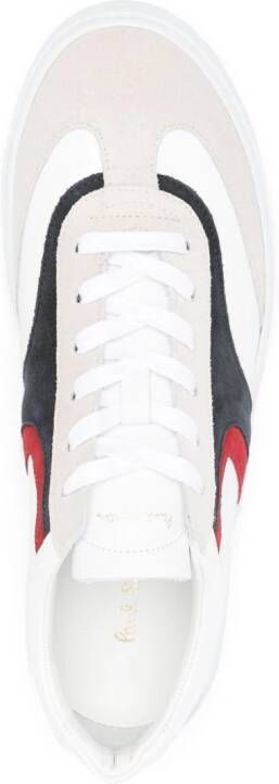 Paul Smith leather lace-up sneakers White