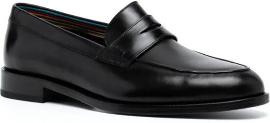 Paul Smith Montego leather penny loafers Black