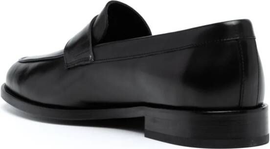 Paul Smith Montego leather penny loafers Black