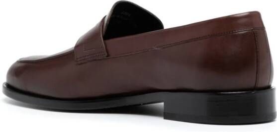 Paul Smith Montego leather penny loafers Brown