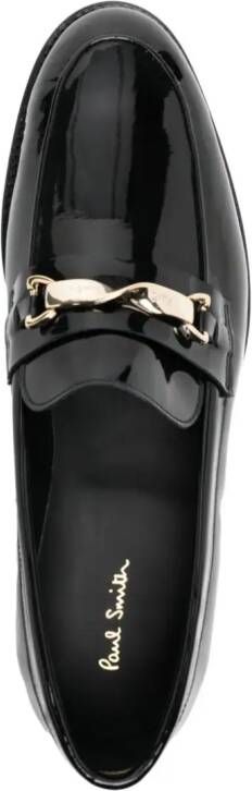 Paul Smith Montego patent leather loafers Black