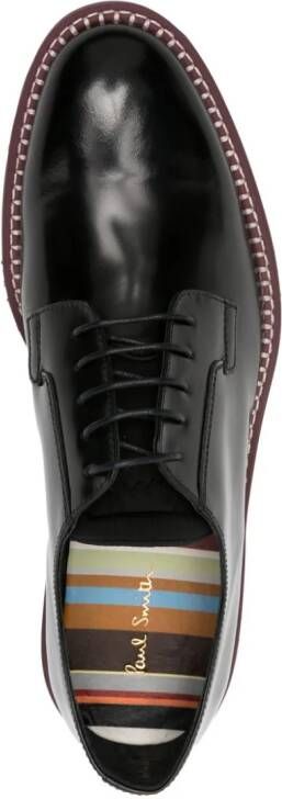Paul Smith Ras leather Derby shoes Black