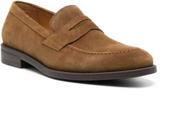 Paul Smith Remi suede loafers Brown