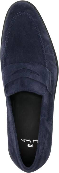 Paul Smith Remi suede penny loafers Blue