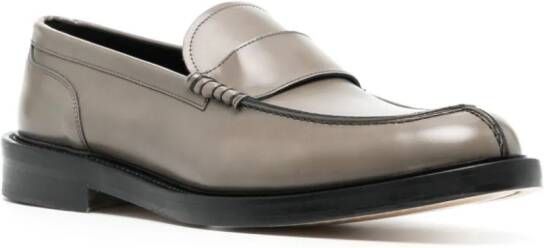 Paul Smith Rossini leather loafers Grey