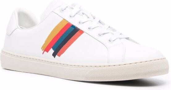 Paul Smith side-stripe low-top sneakers White