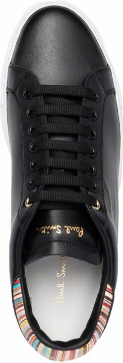 Paul Smith signature-stripe detail sneakers Black