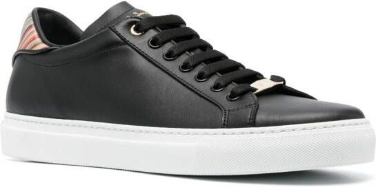 Paul Smith stripe-detailing lace-up sneakers Black