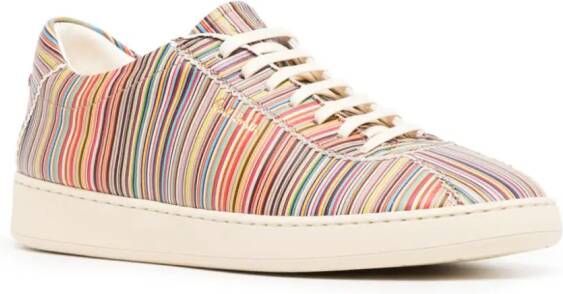 Paul Smith striped low-top sneakers Multicolour