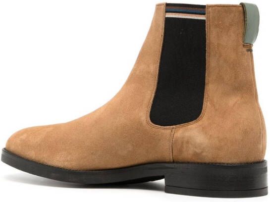 Paul Smith suede Chalsea boots Brown