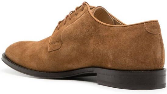 Paul Smith suede derby shoes Brown